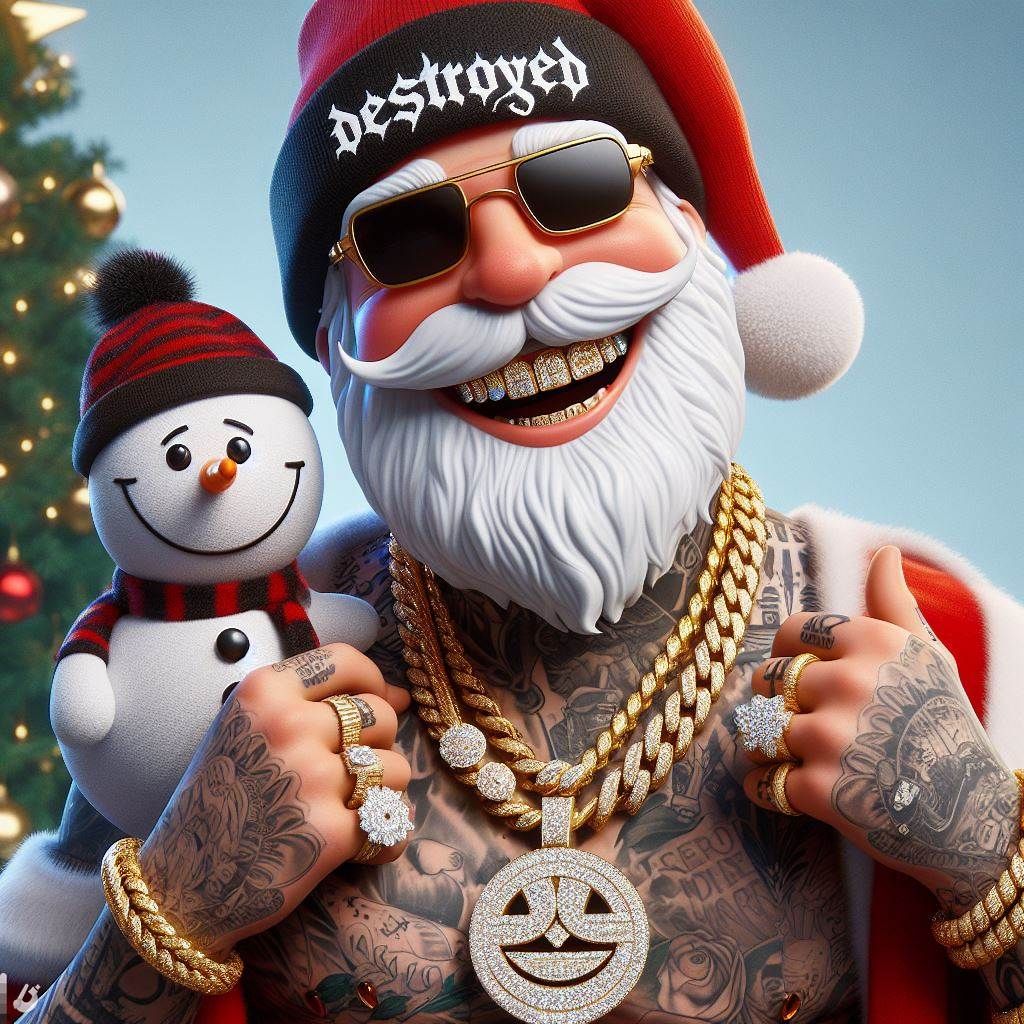 Fantasy Santa Character (destroyed edition)