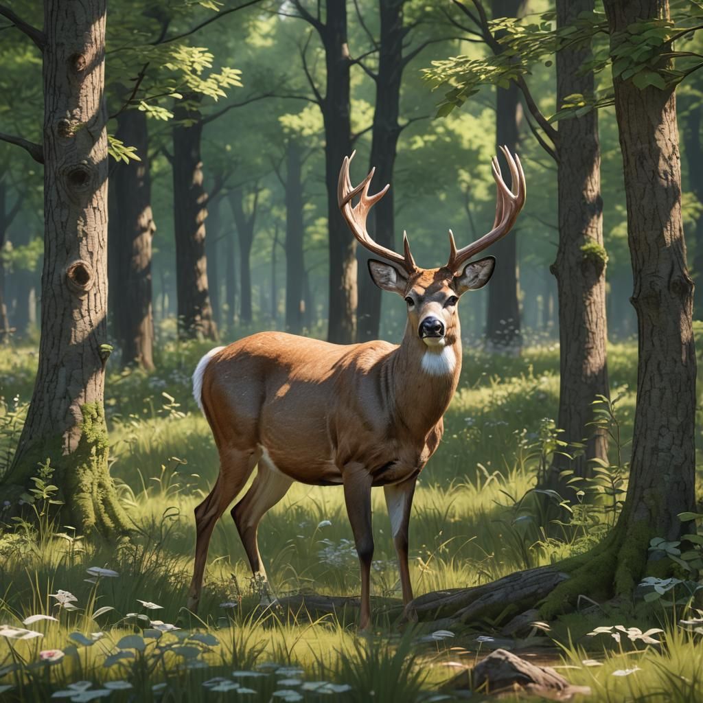 Whitetail Buck 