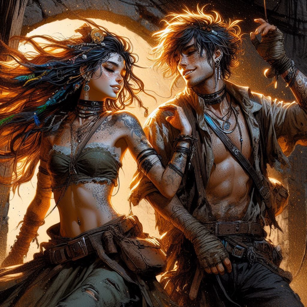 Dancing by the Archway