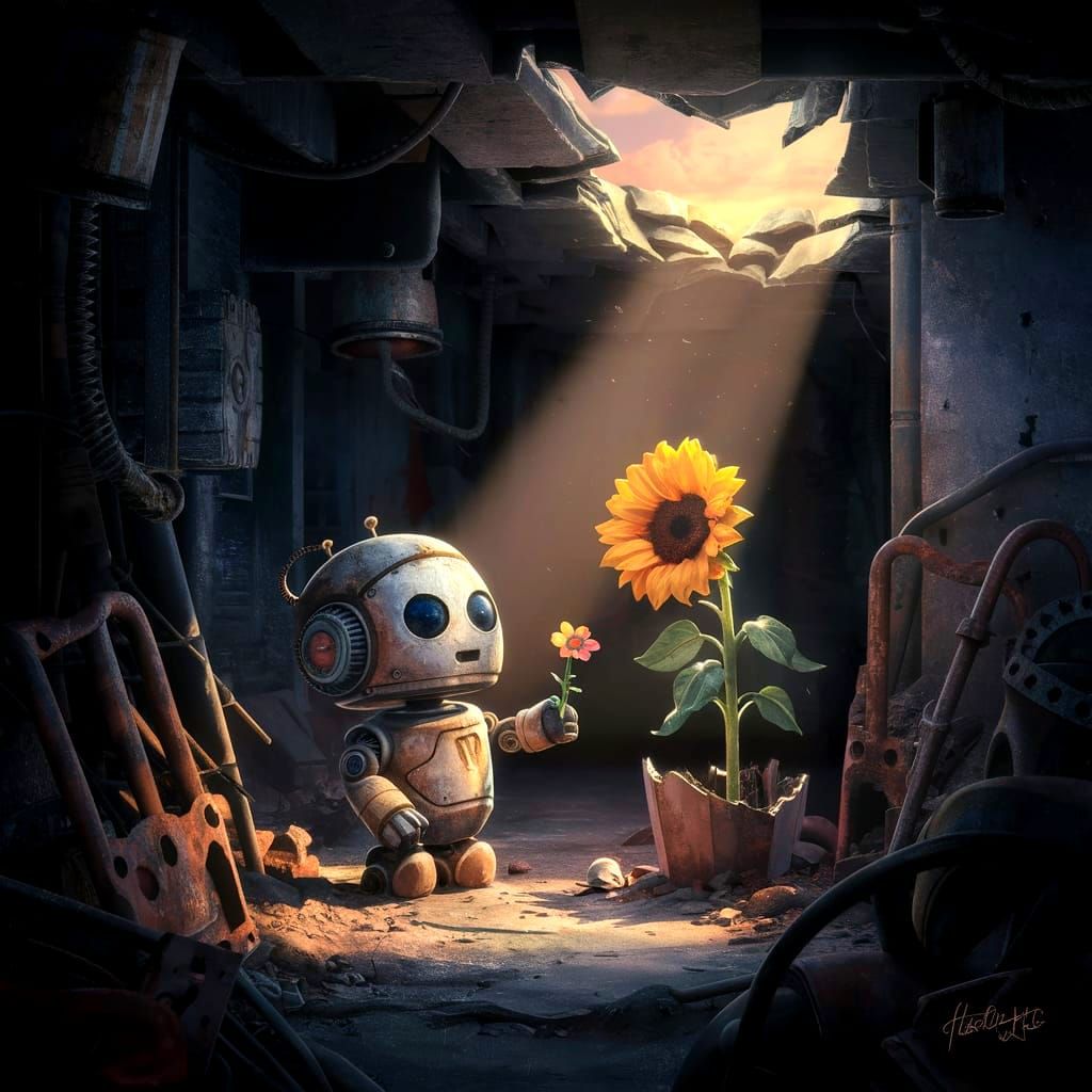 I robot and you?  by @MissChaosweib