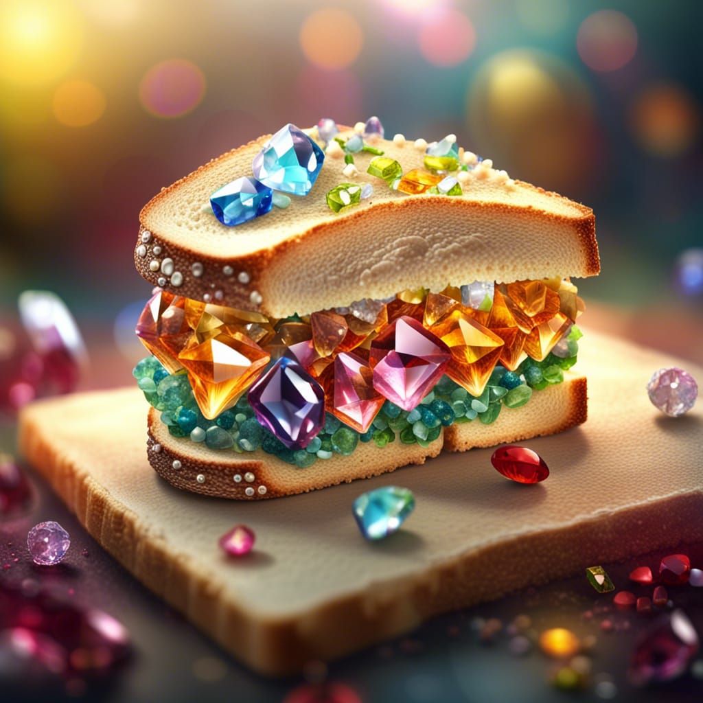 The CCS - Crunchy Crystal Sandwich  by @Sara