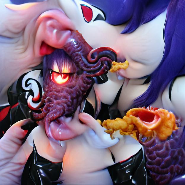 The demon tentacle tastes like chicken.