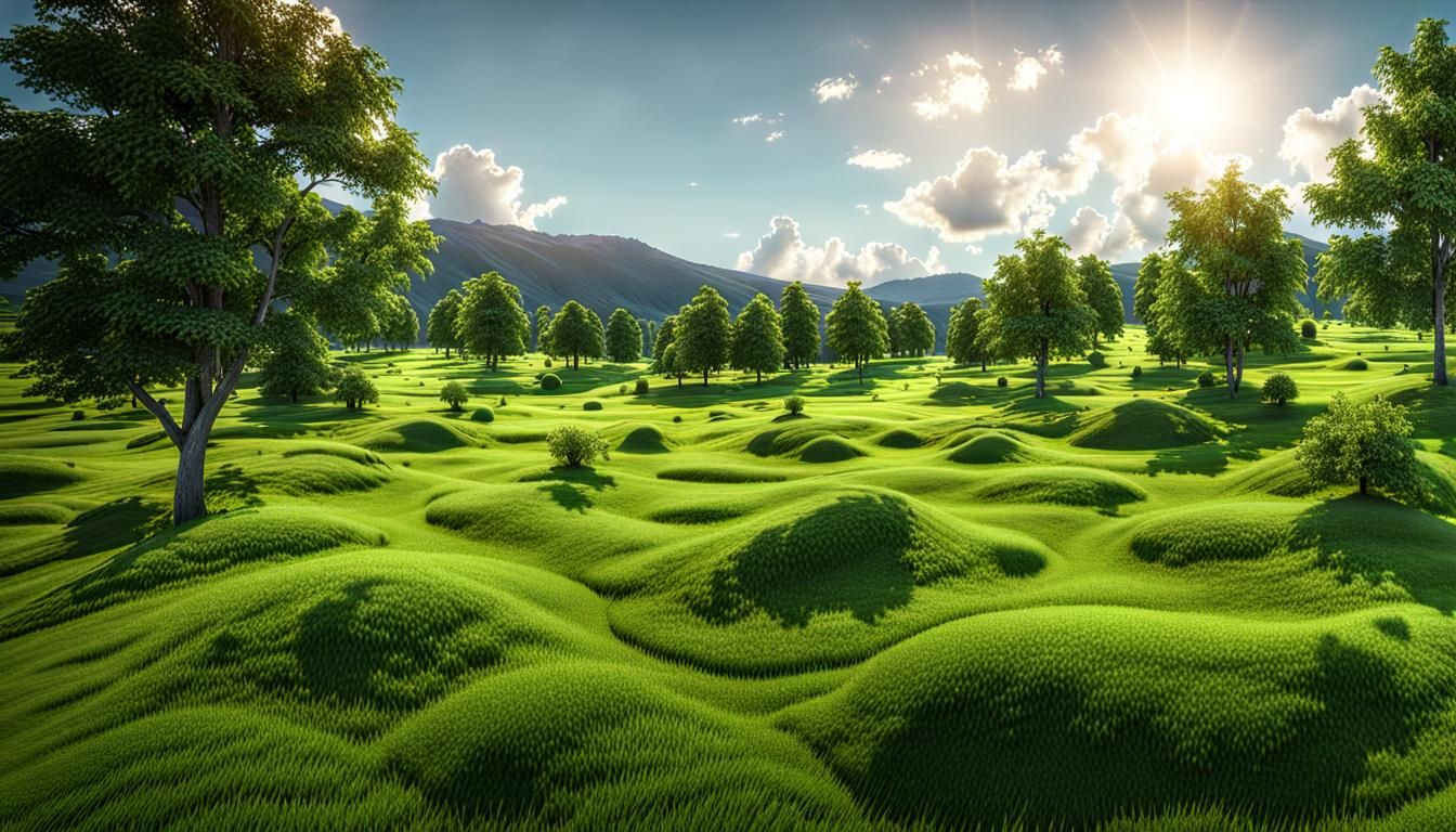 A Day in the Green Fields