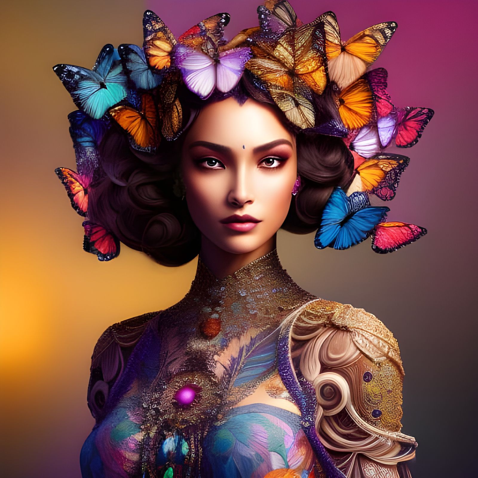 butterfly crown  by @Nemo