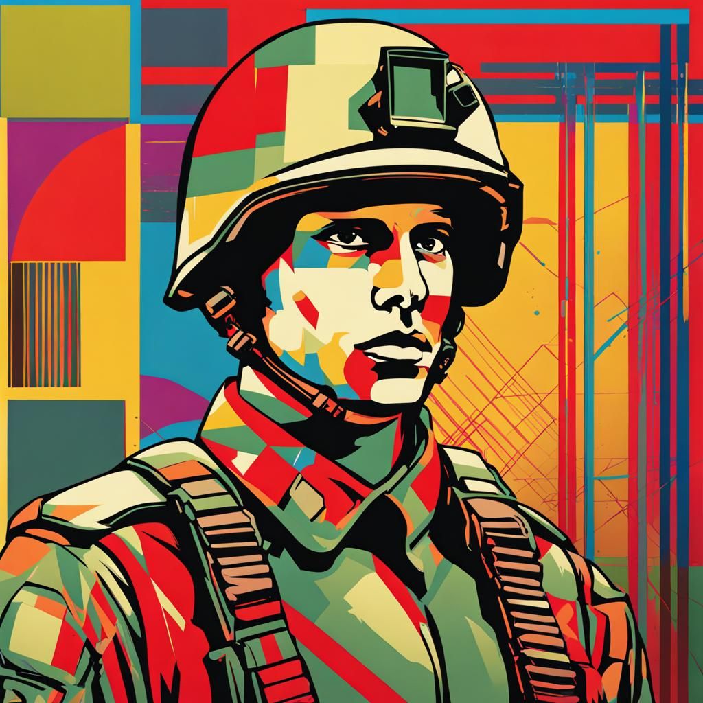 Soldier - Ai Generated Artwork - Nightcafe Creator