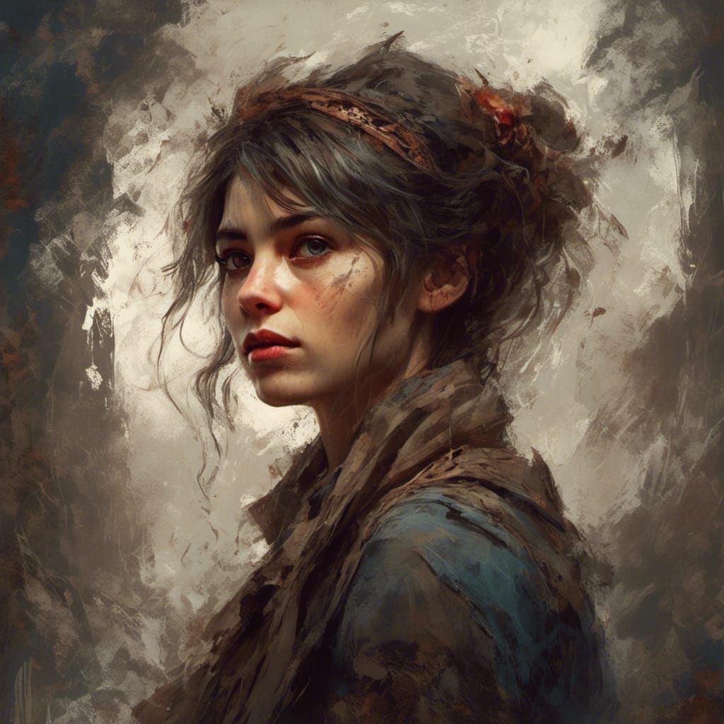 She turned away, what was she looking at?  by @Boxingjedi