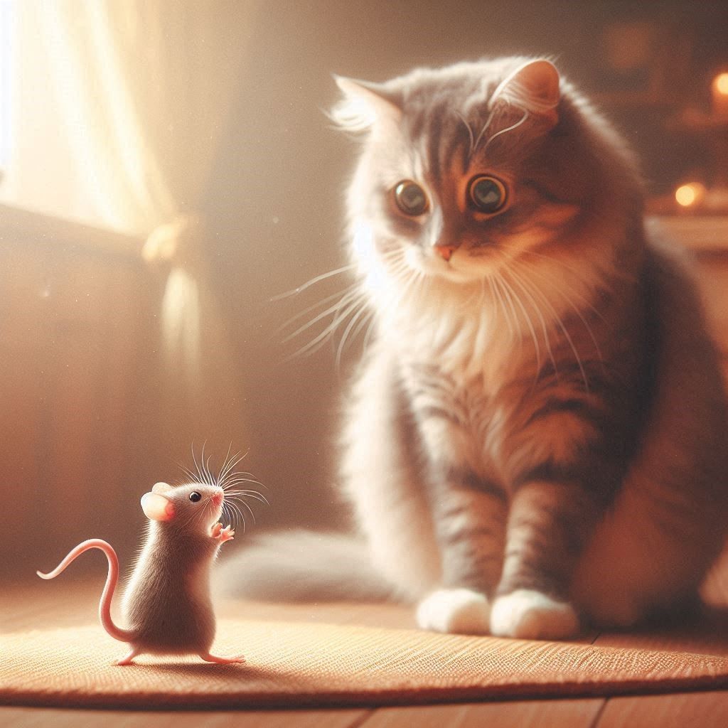 I swear! The fish was this big!