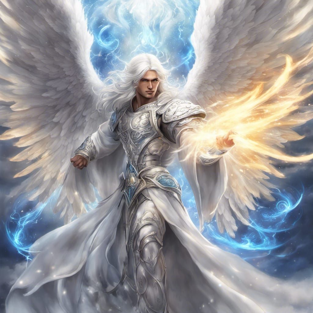 Archangel Gabriel - AI Generated Artwork - NightCafe Creator