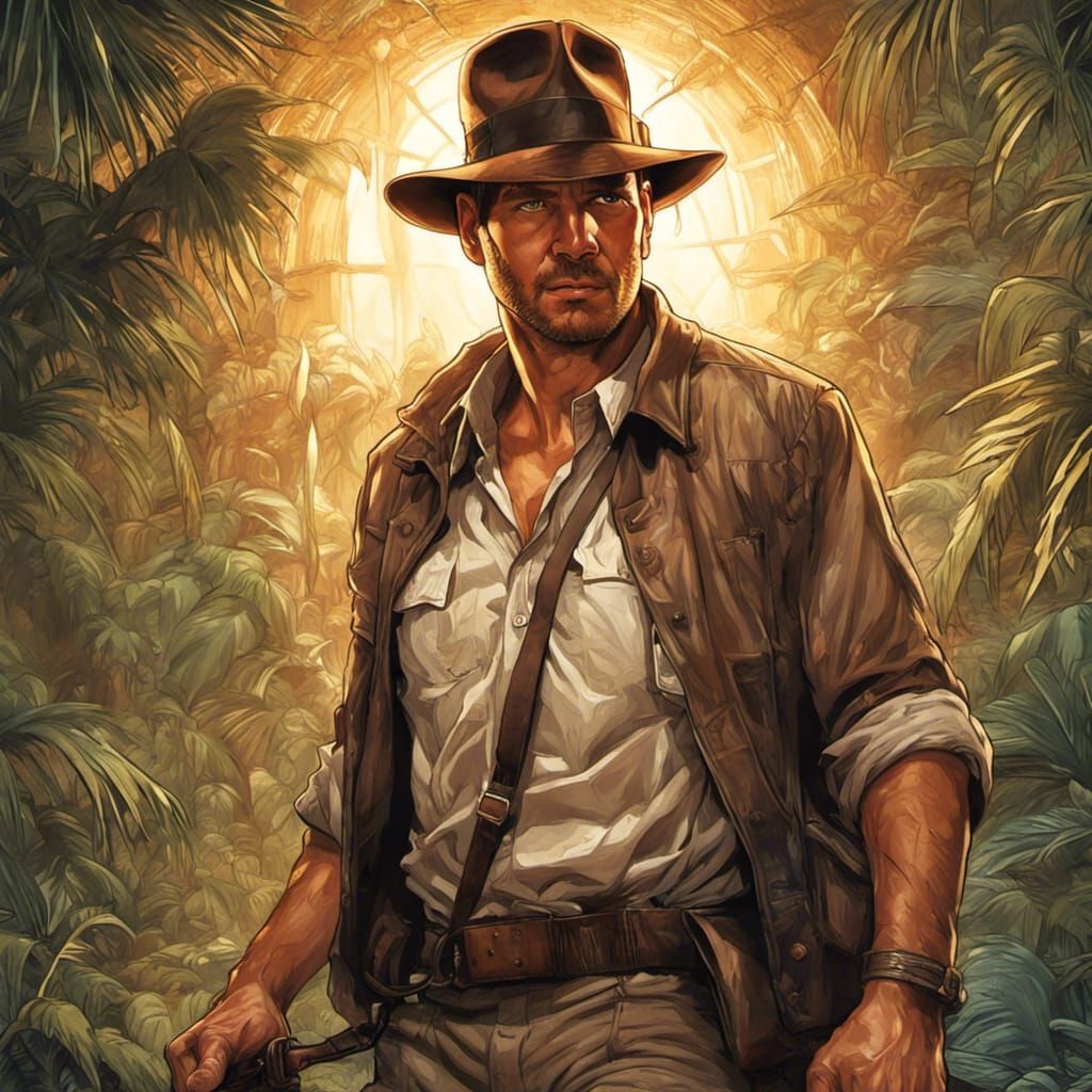 Indiana Jones - AI Generated Artwork - NightCafe Creator