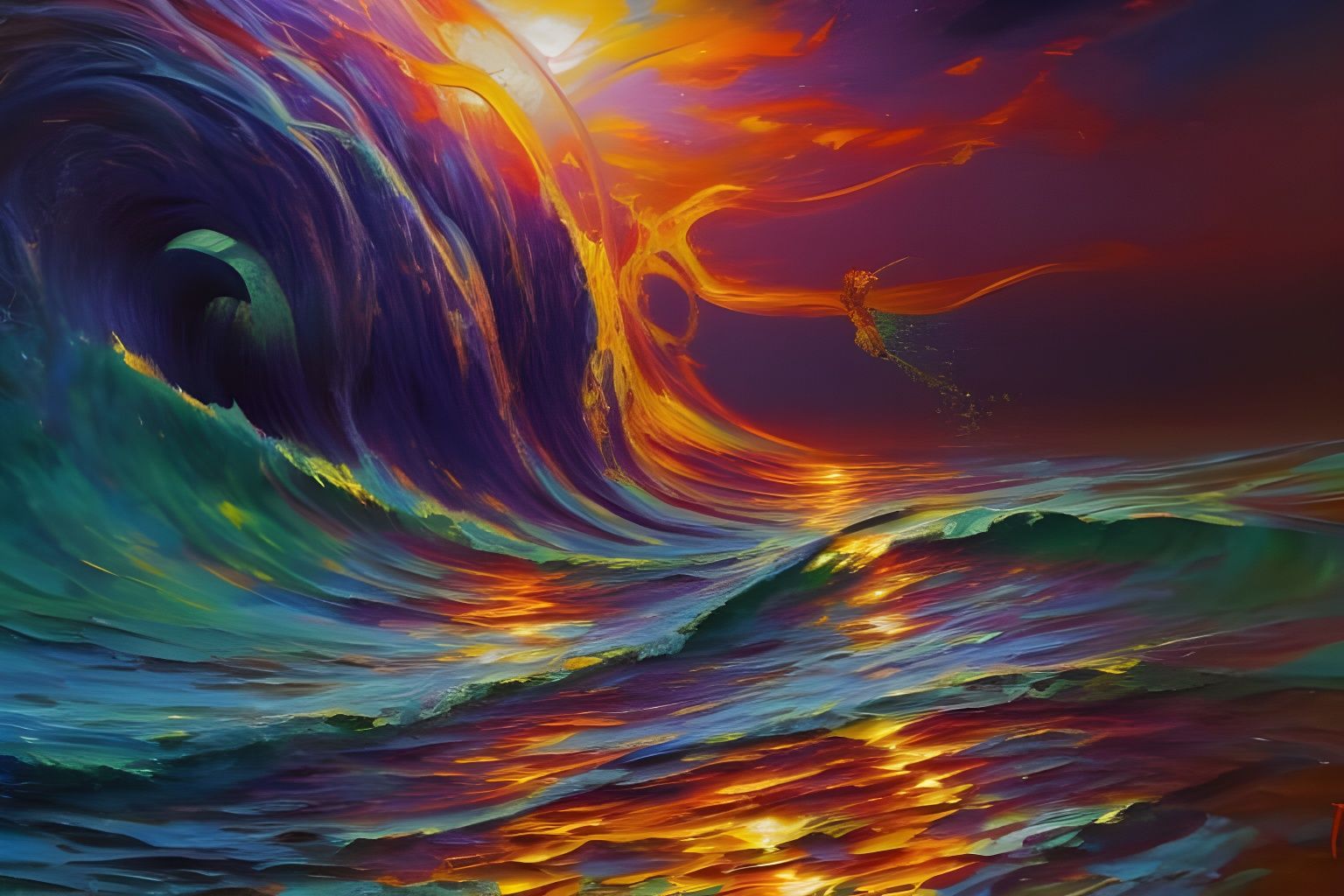 Chaos Wave Surfing (VIII)
