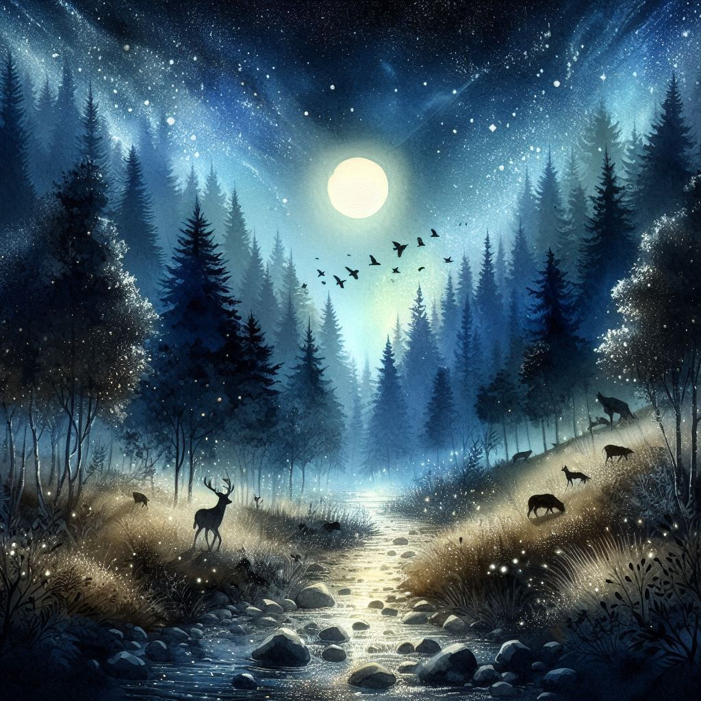 River Through The Forest (5 Versions)