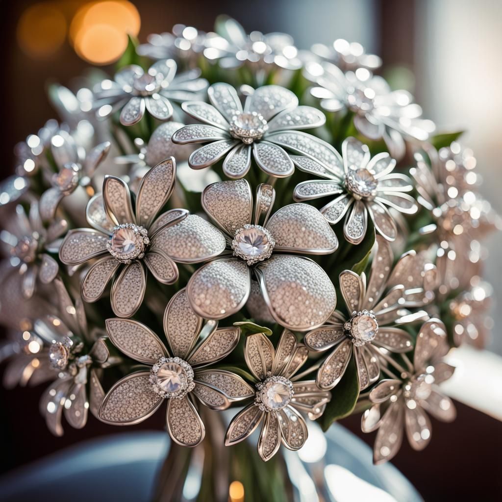 bouquet of bling