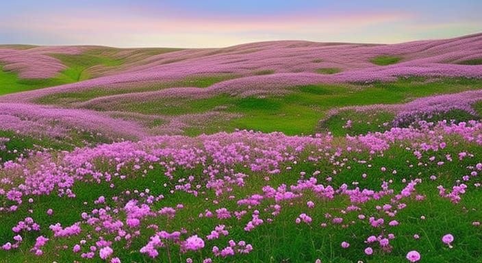 Beautiful flower meadow    8653 