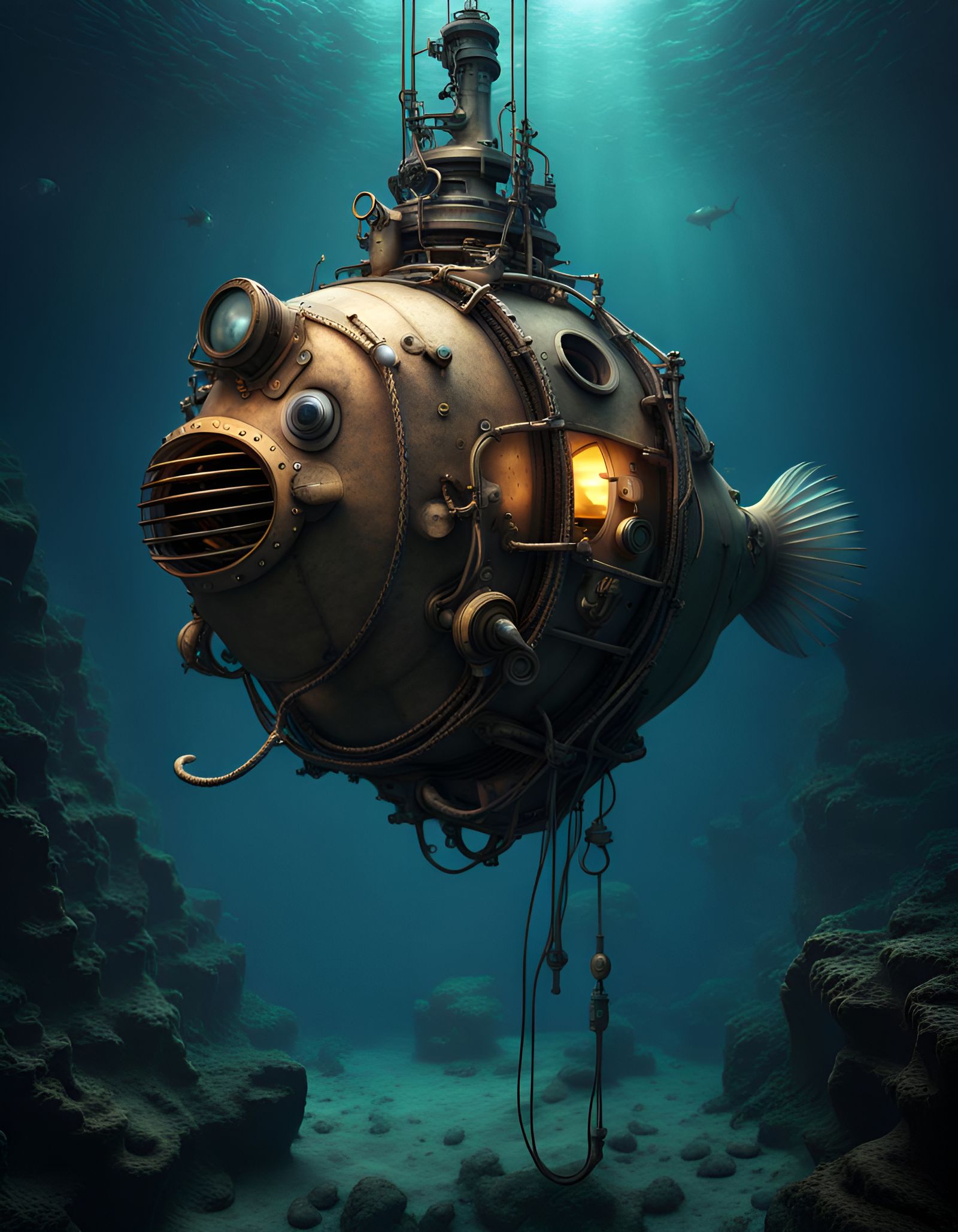 Incognito Diving Bell  by @H0rati0
