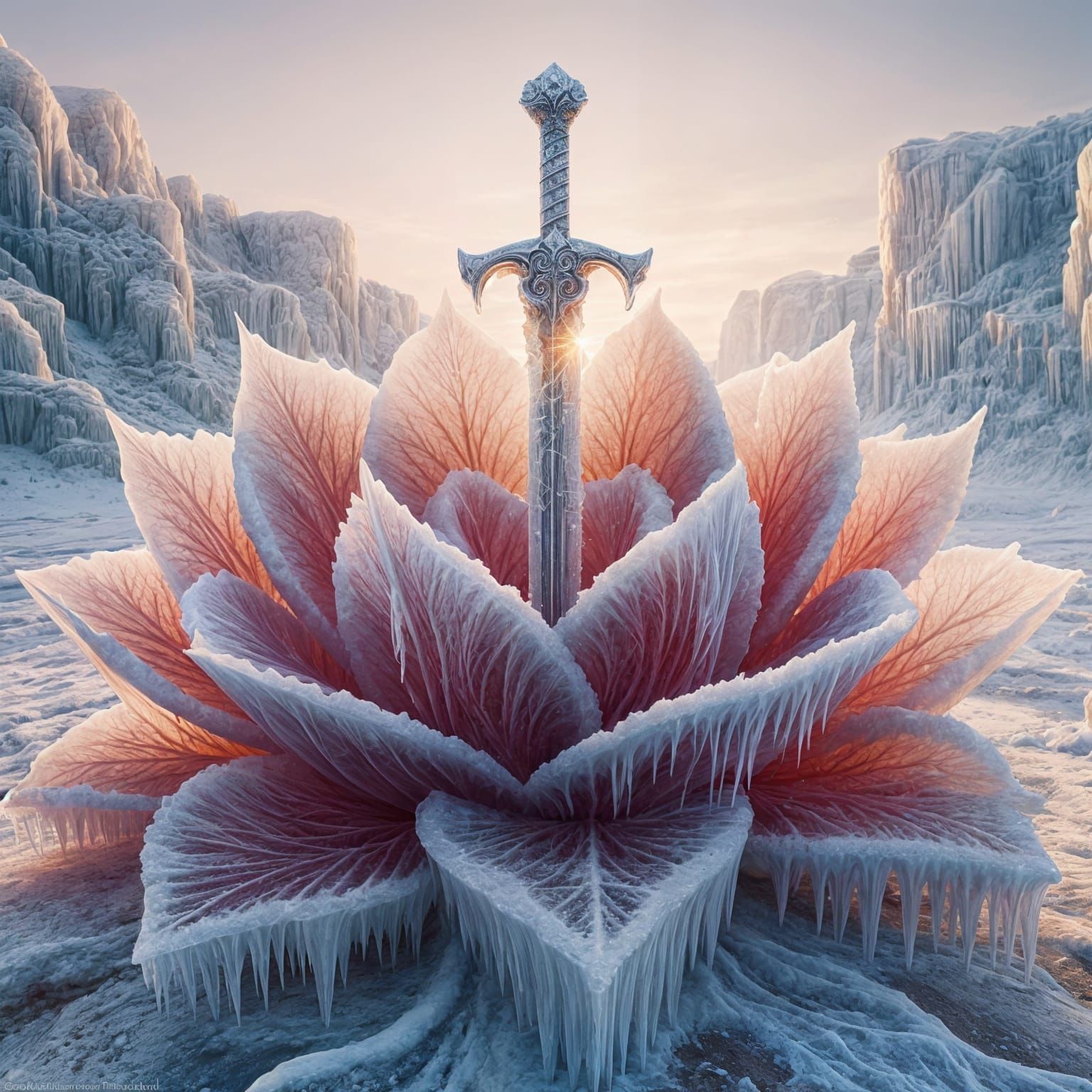 Frost Petals, Blade of Light
  by @Yumi