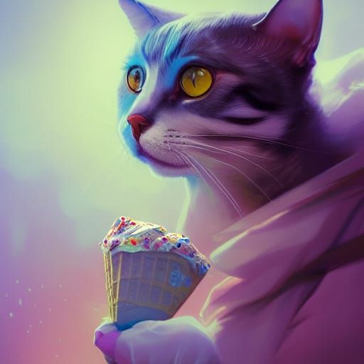 Meow 🍨😋