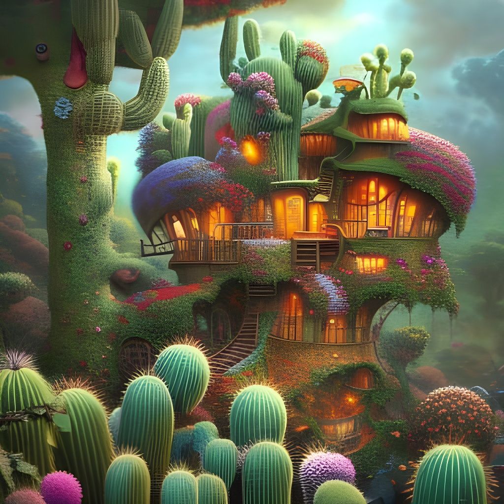 Cactus condominium   by @Rolipoli