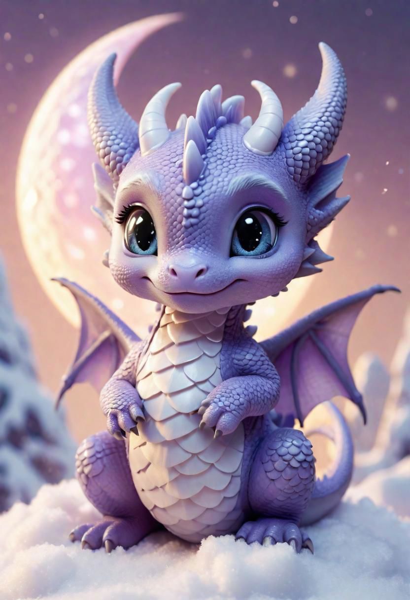 Baby Lavender Dragon
