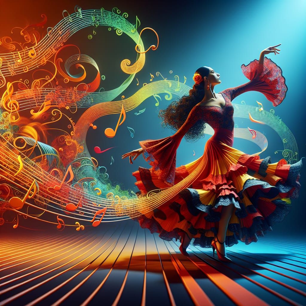 The dancer  by @Tymelle