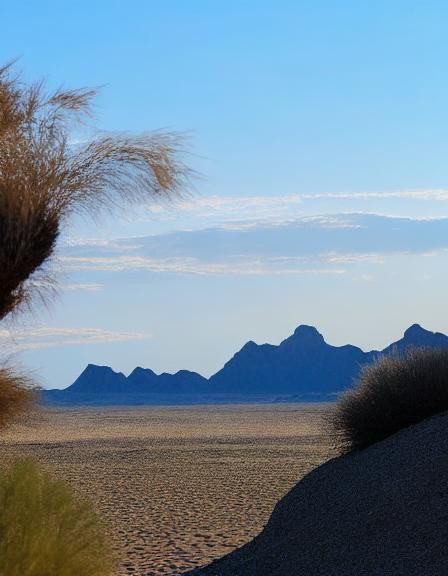 Desert sunrise beneath the sky.
May we carry lessons,But sha...
