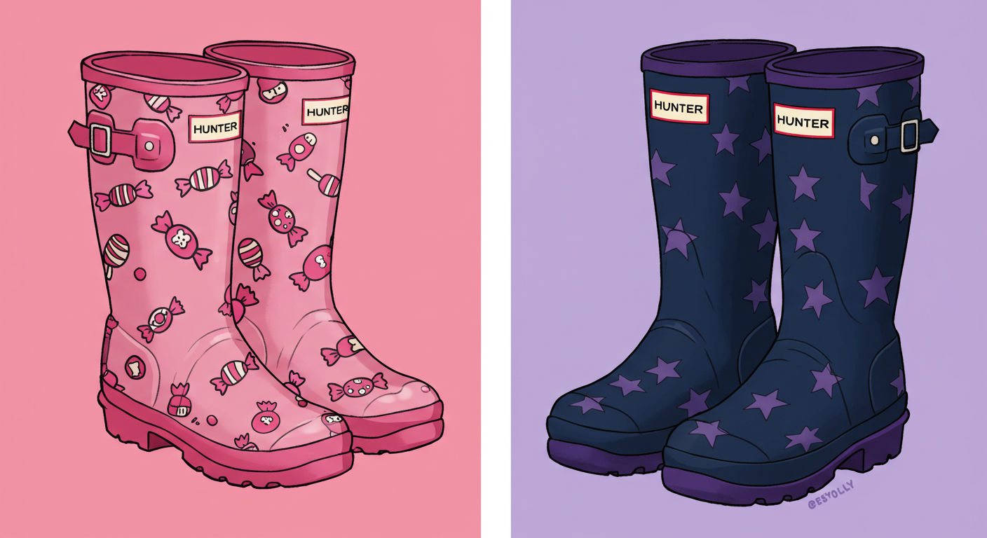 Pinkie Pie and Twilight Sparkle/Sci-Twi's wellies