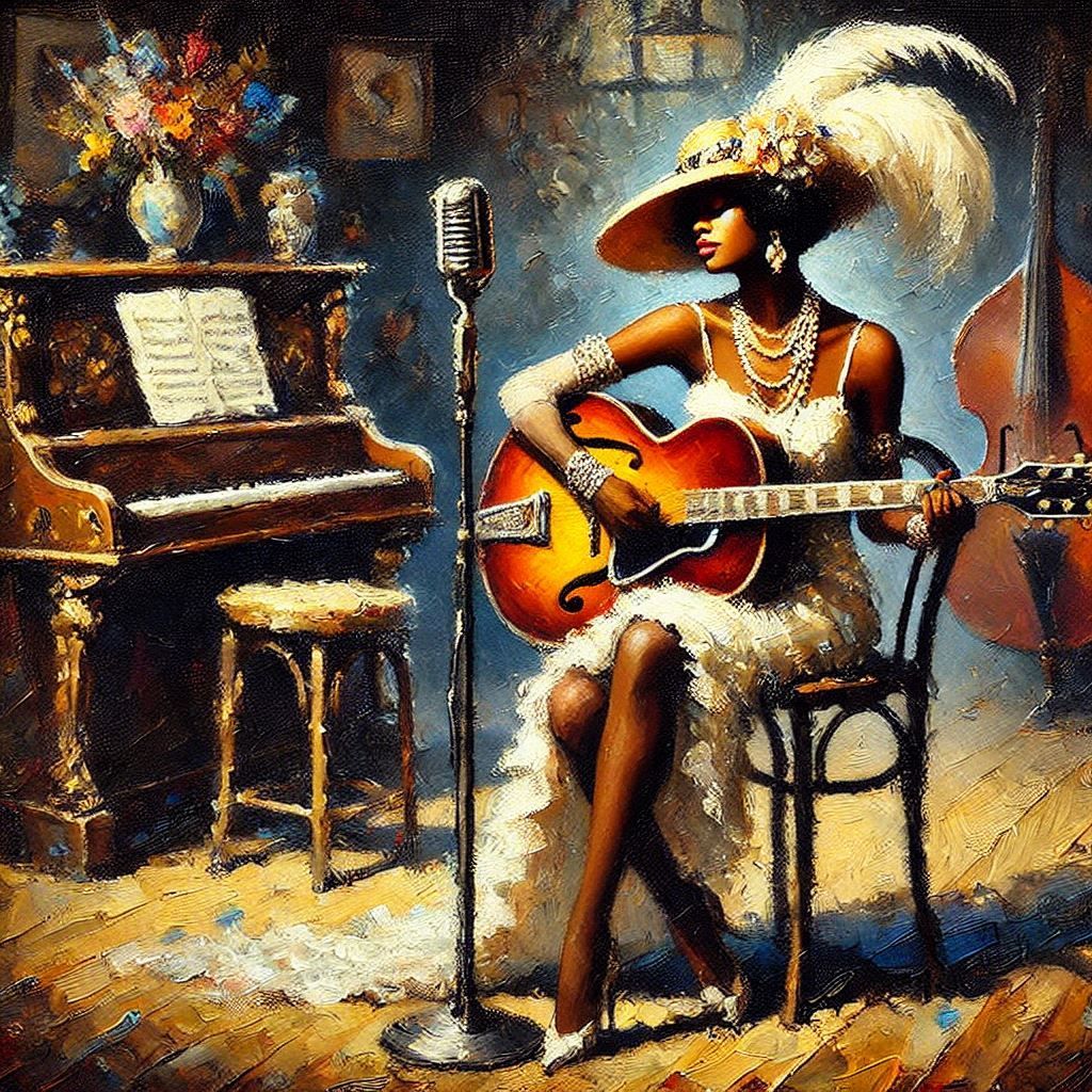 A Most Fashionable Guitar Player