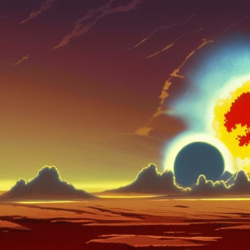 nuclear explosion on mars no radiation