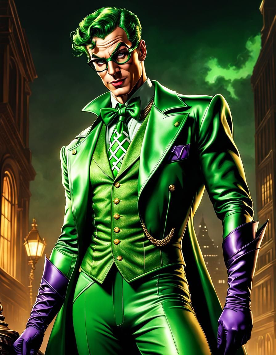 DC Comics: The Riddler - AI Generated Artwork - NightCafe Creator