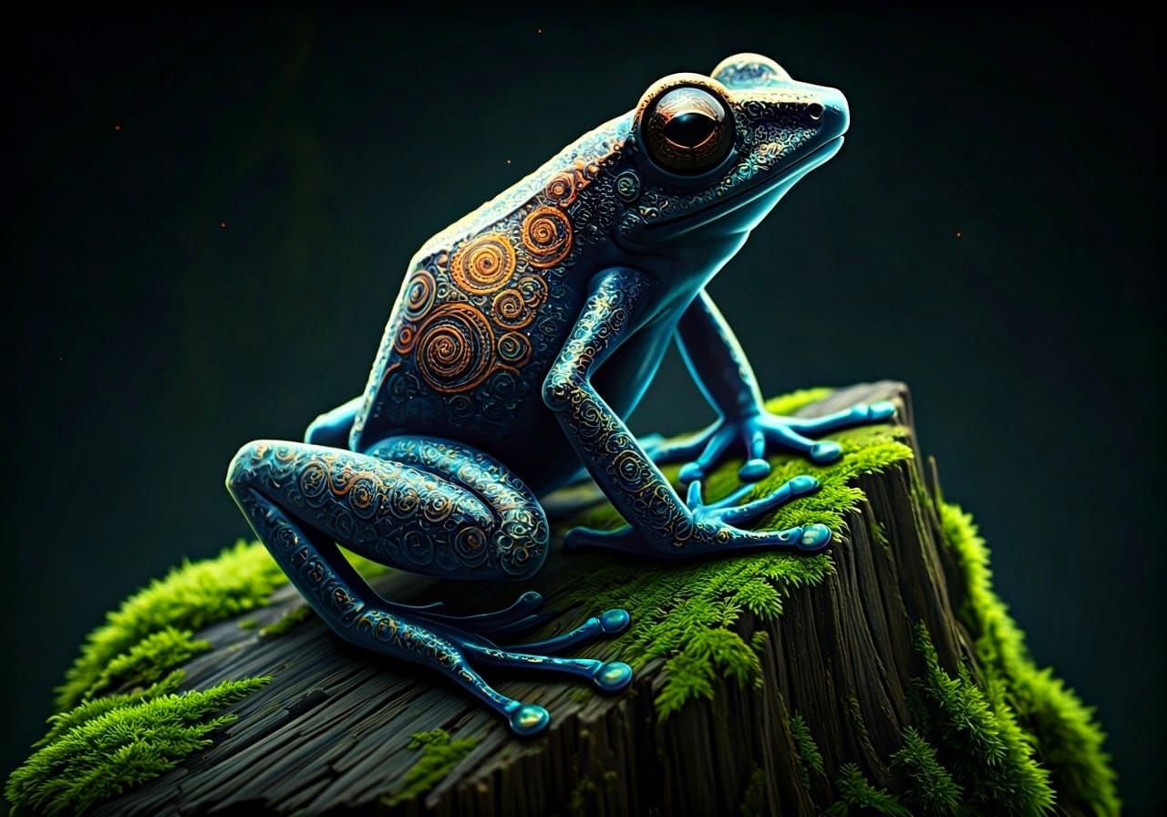 Dart Frog  by @B4ttle C4t
