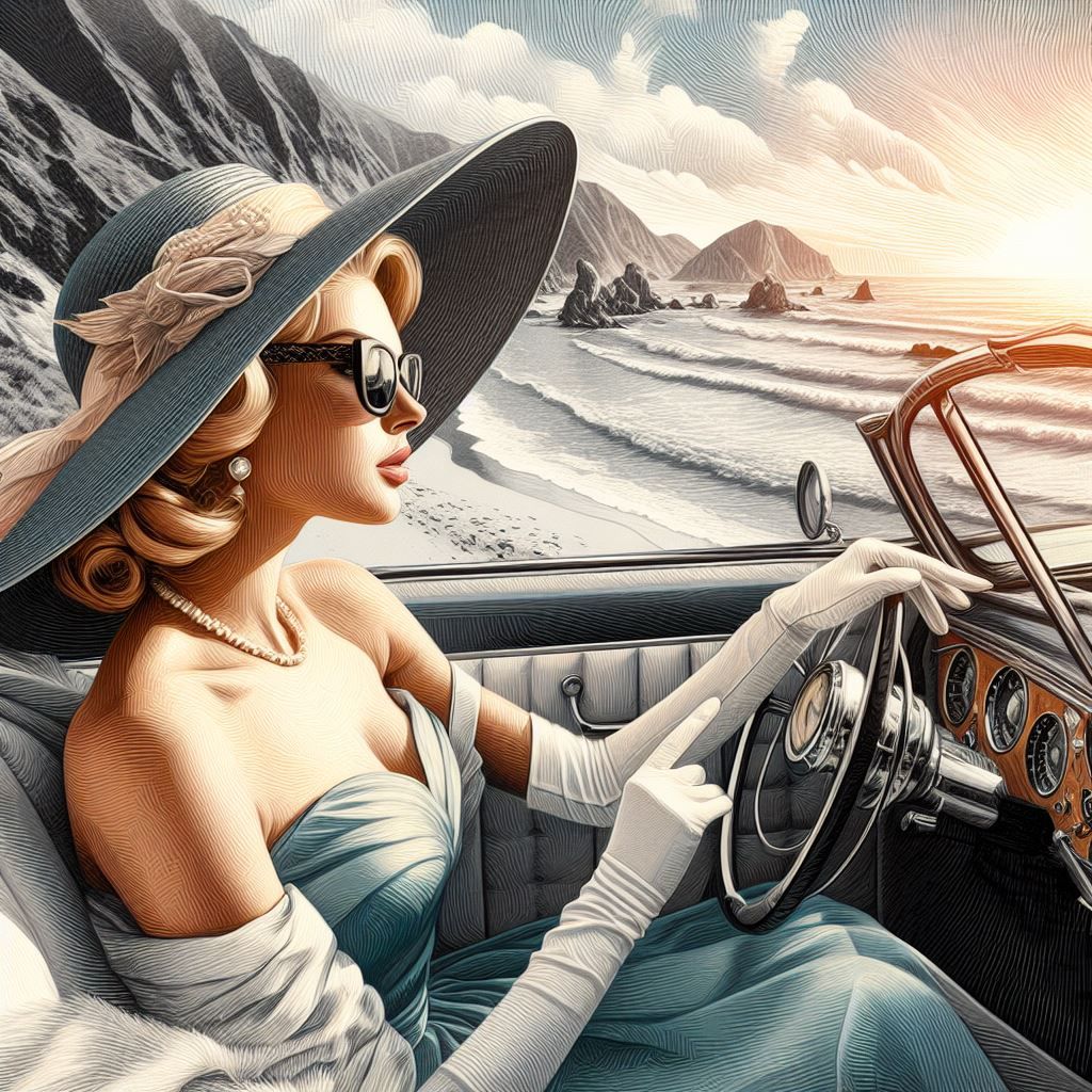 Nostalgic Drive - Vintage Glamour