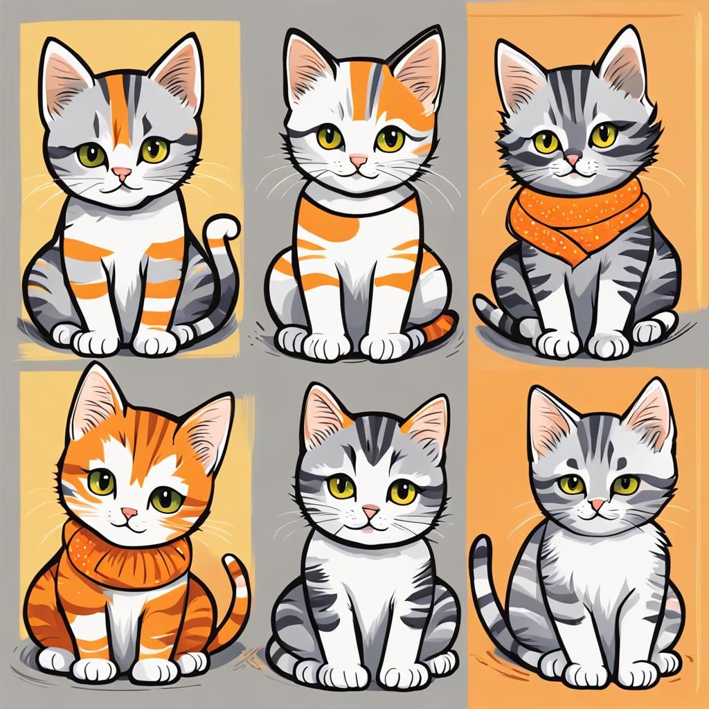 6 kittens