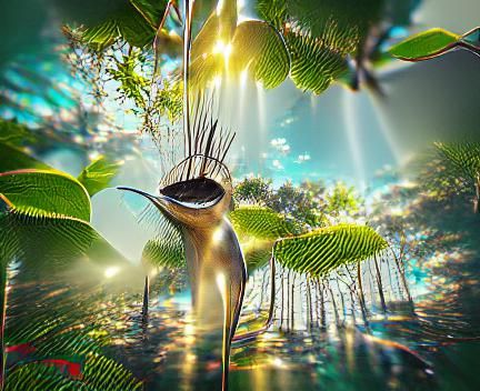 infinitely tall jungle