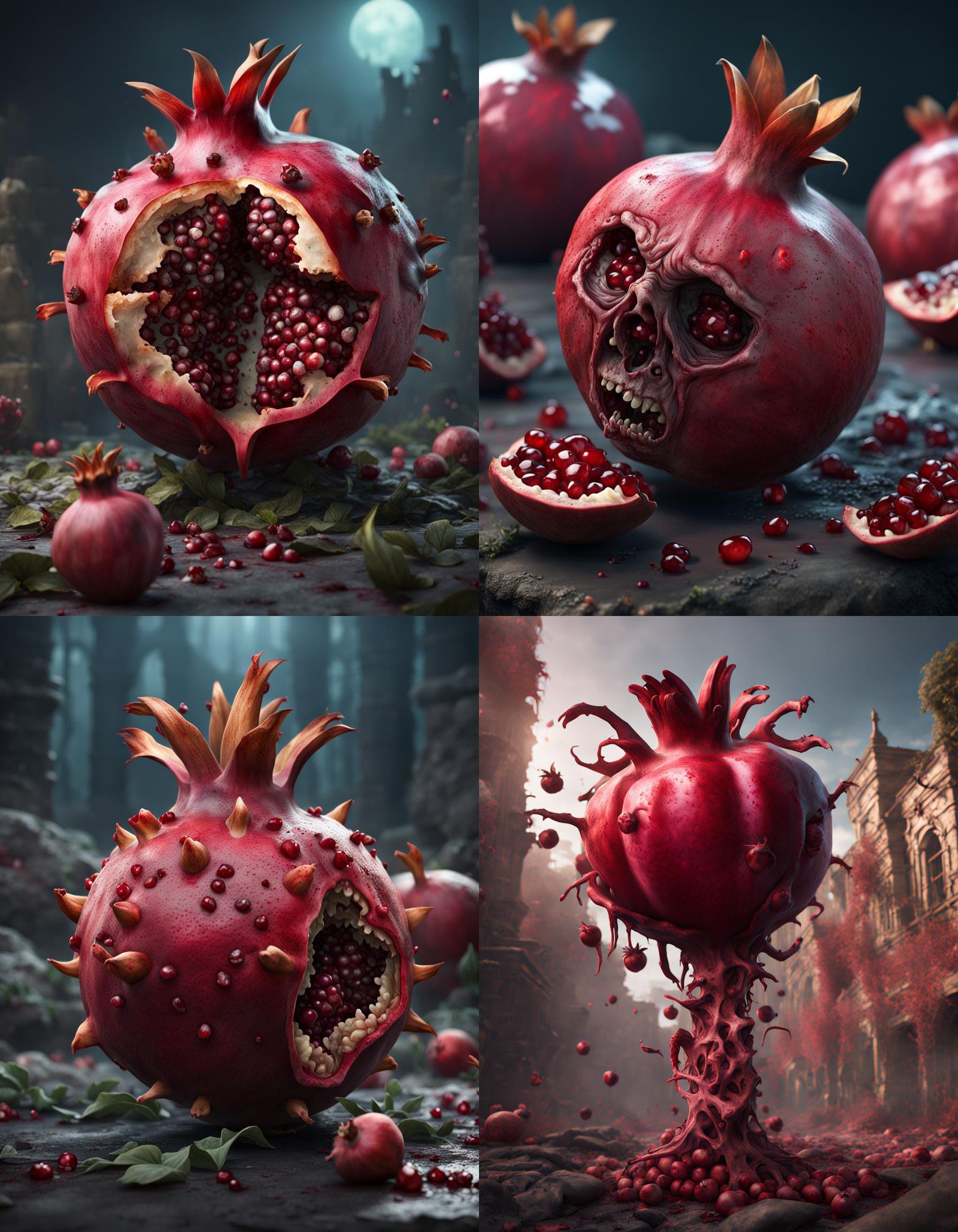 zombie pomegranate