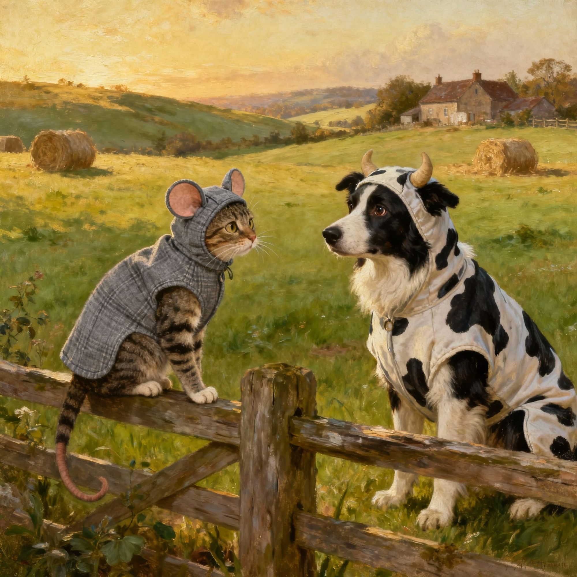 Impostors at the farm