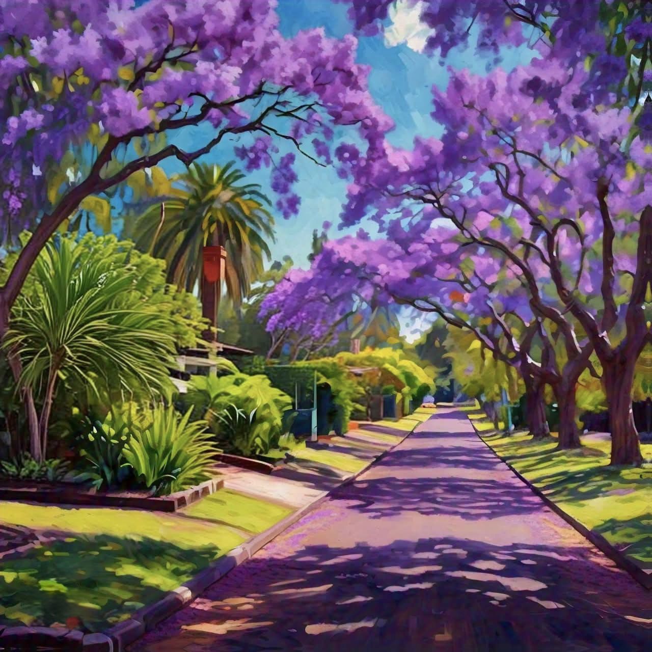 Jacaranda Serenity