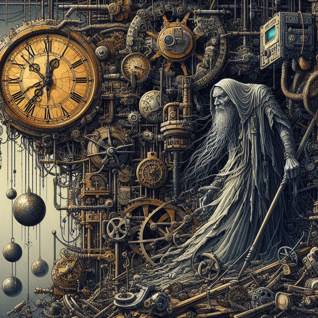 the pendulum and the lugubrious wanderer through the reaches of time