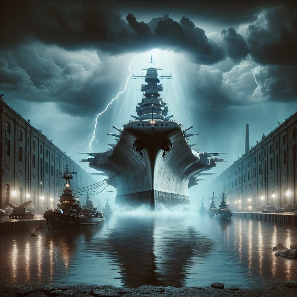 USS Eldridge  by @Dahut