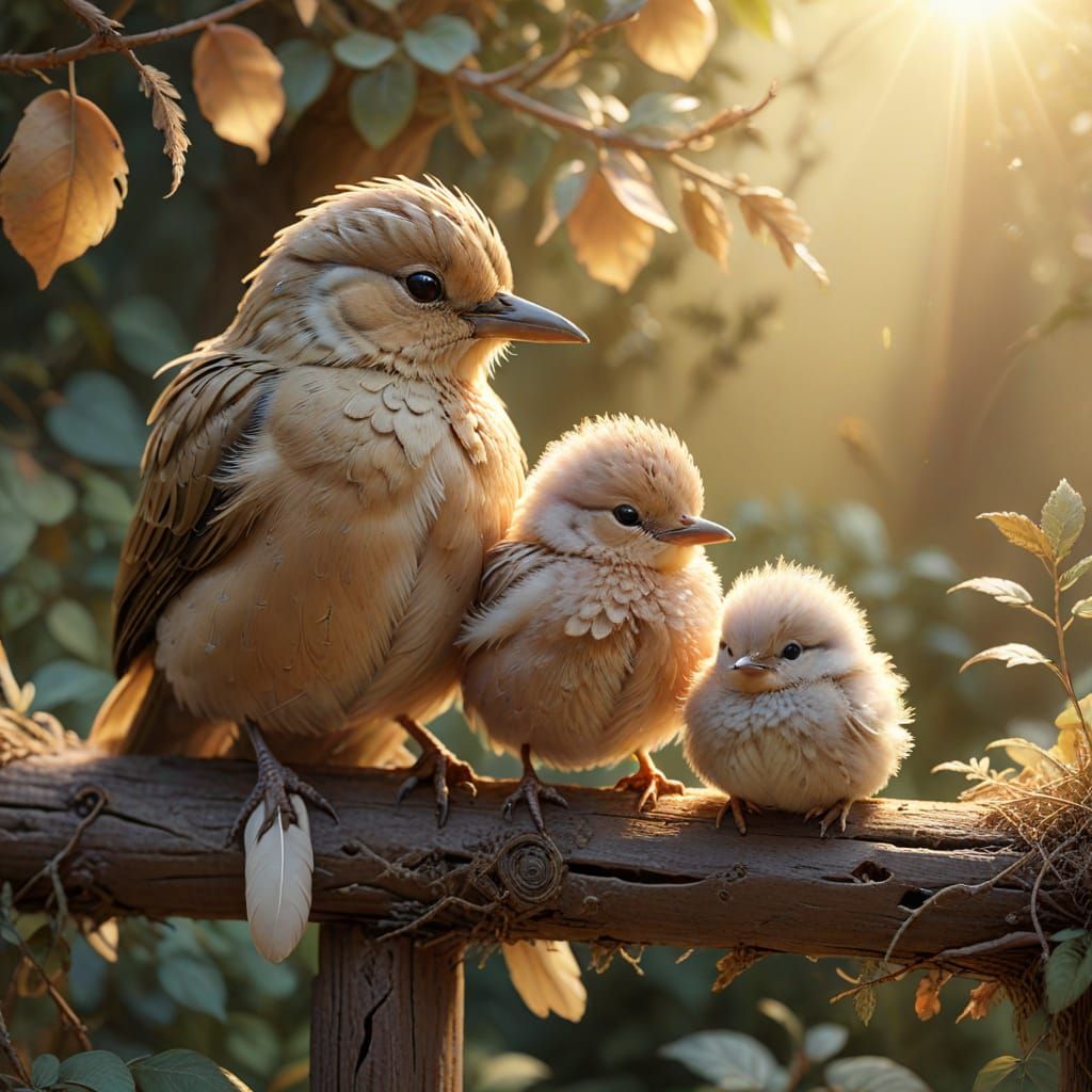 Phloophieee Birds  by @PurpleSunSet