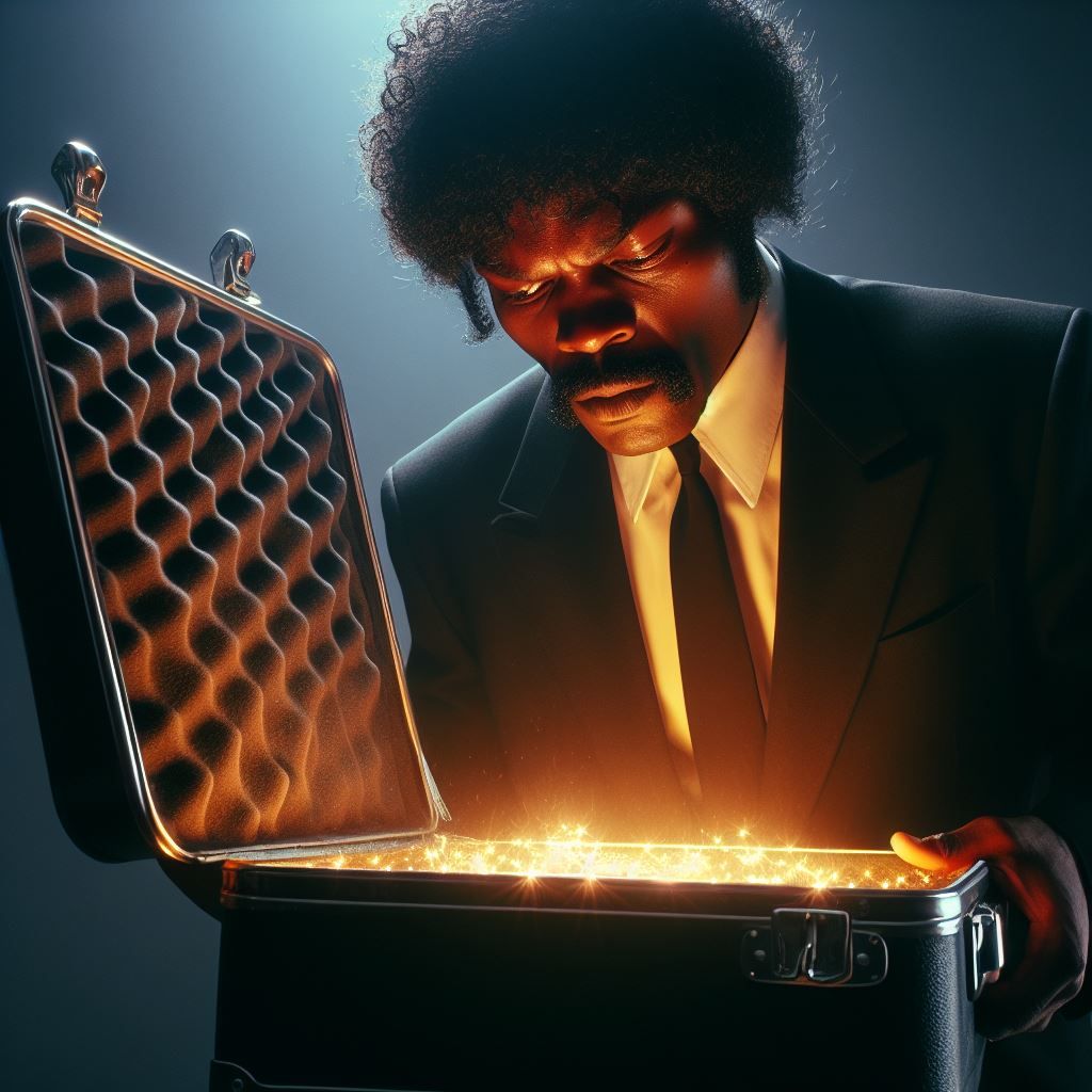 Pulp Fiction's "The suitcase with Wallace's soul"