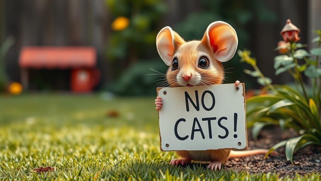 NO CATS!  by @Trebol