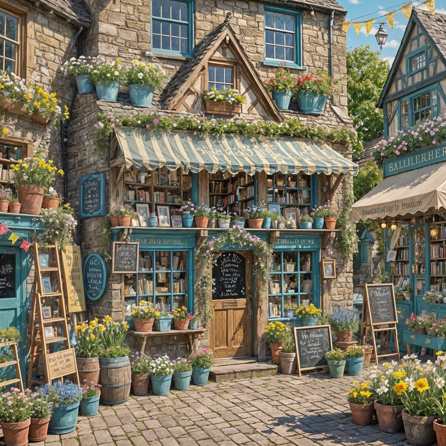 Flowers & Books for sale  by @RedPixie