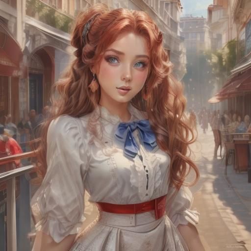 <lora:Realistic Portrait:1.0> pretty woman orange clothes a masterpiece, 8k resolution," scenario river"