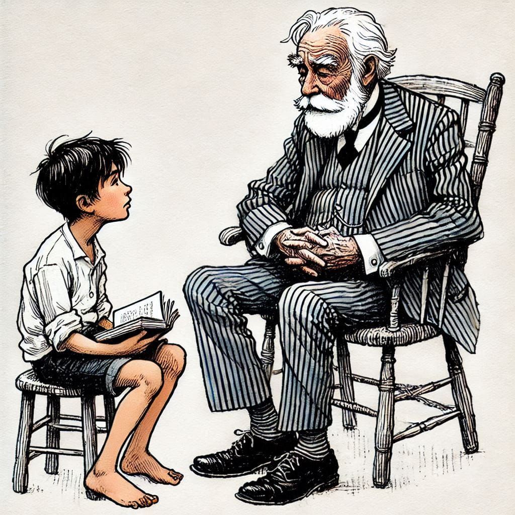 Erich was privileged to know one of his great-grandfathers #05