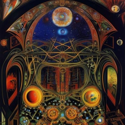 I am A SelfPortrait by Locutus of AI Generated Artwork