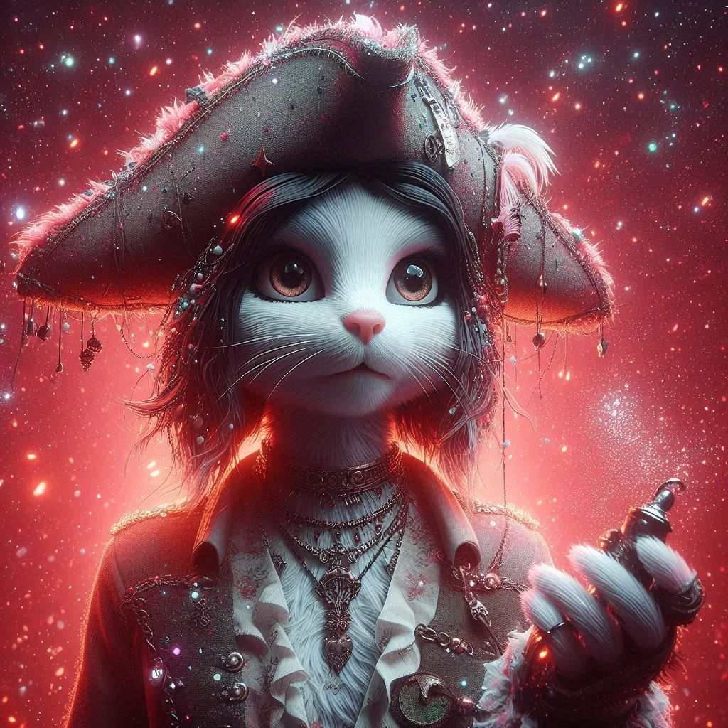 Pirate cat girl