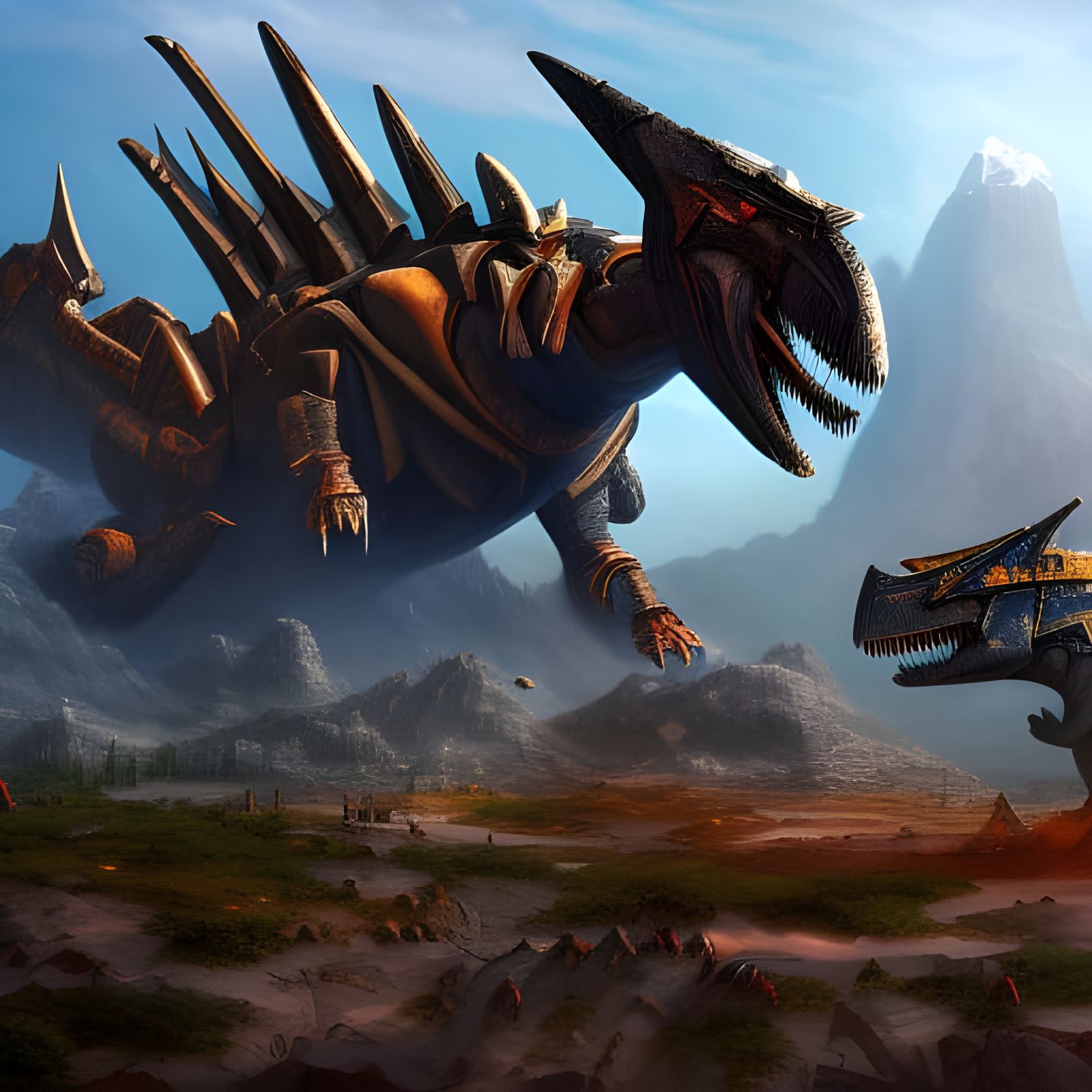 When dinobots dominated the earth