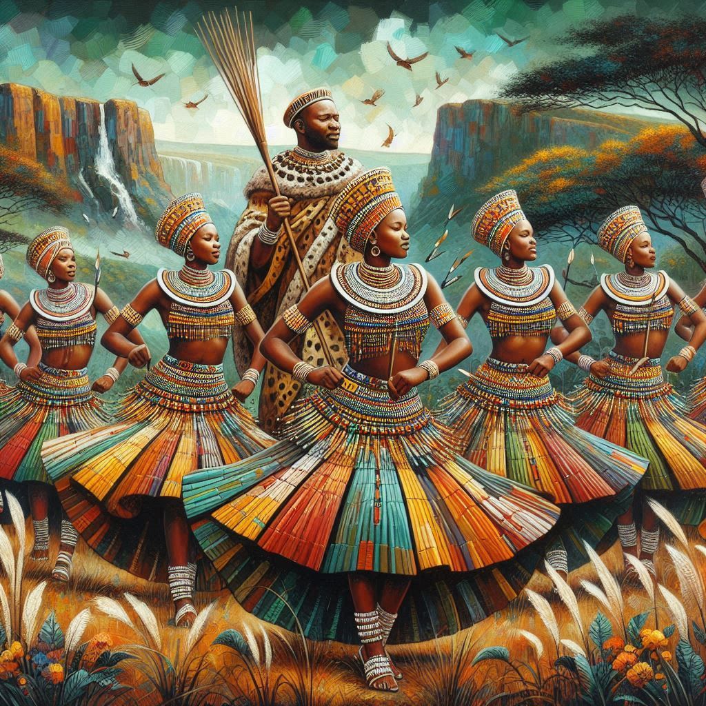 Zulu virgin dance