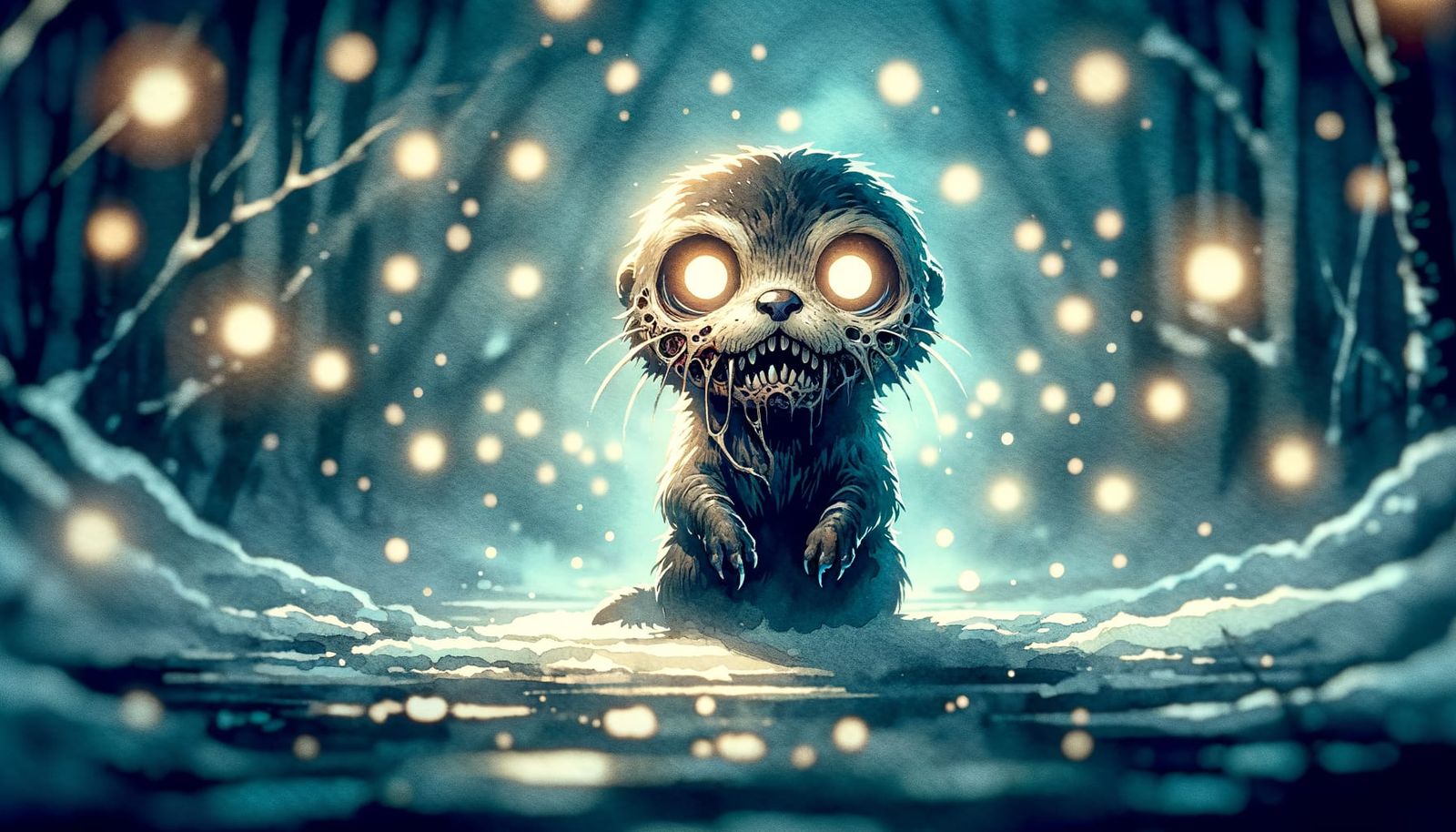 Otter Delight - Winter Wonderland - Animation Exploration