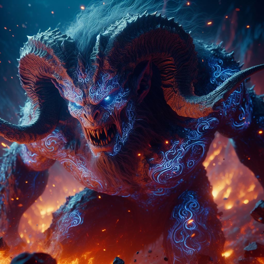 If Balrog had runes and magic.....