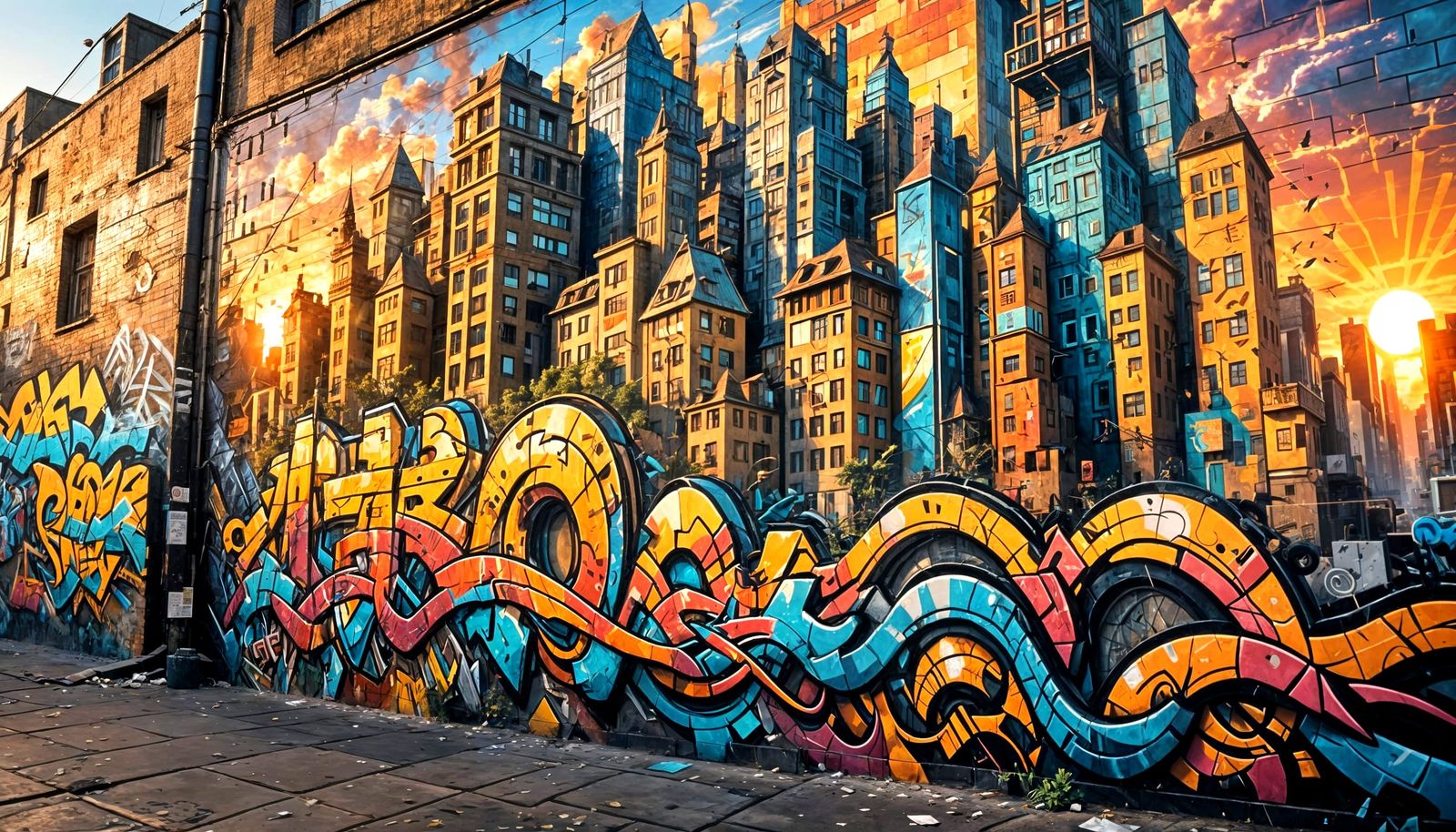 AMAZING STREET ART hyperdetailled  by @Paske Mazuro